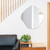 Special shaped glass decorative wall mirror
