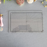 transparant super white tempered glass cutting mat /Tempered Glass Crafting Board